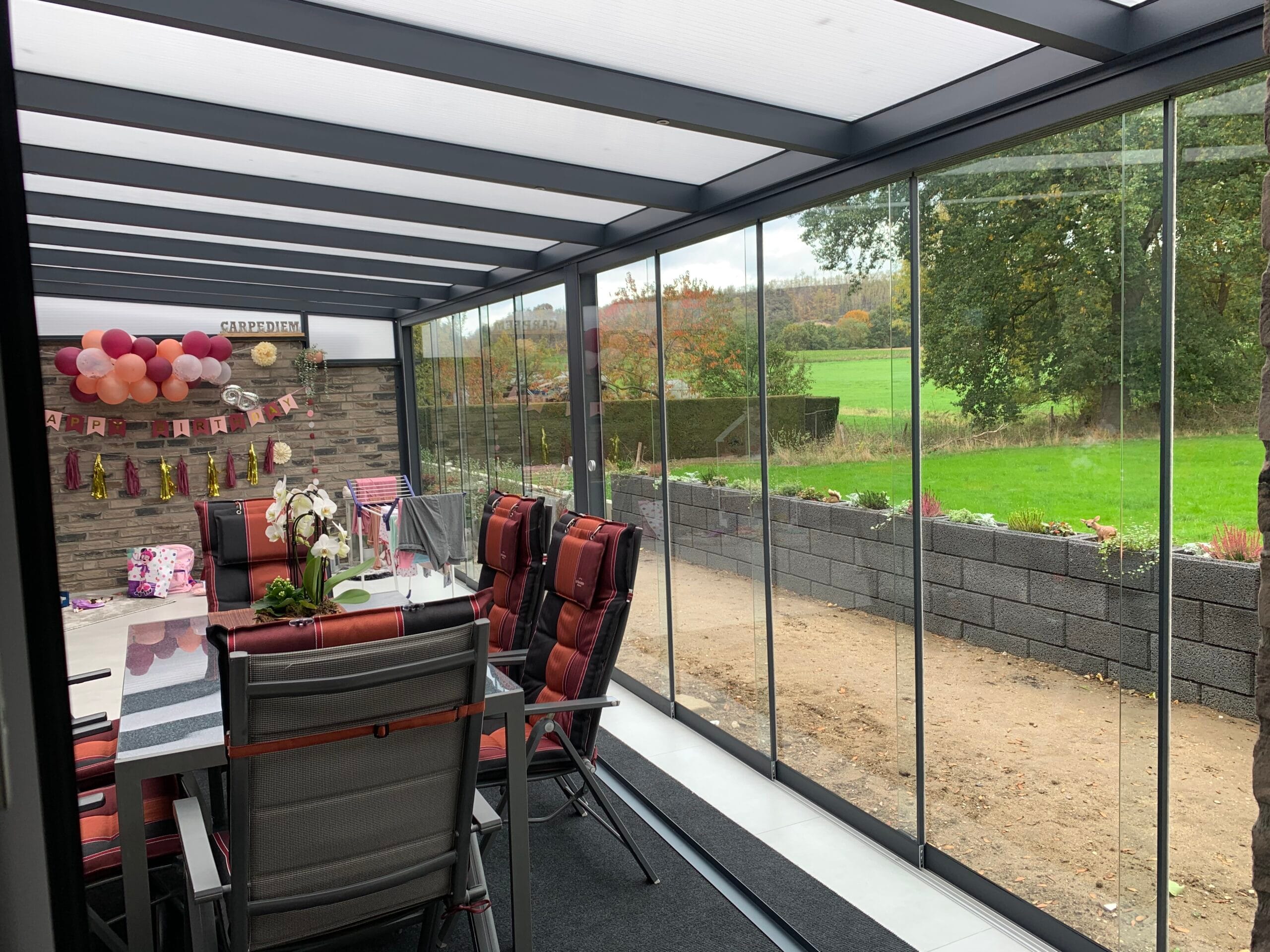 Glasschiebeelemente Erkelenz – moderne Schiebeelemente für Terrasse und Garten Glasschiebeelemente in Hückelhoven – rahmenlose Glasschiebetüren aus 10 mm ESG