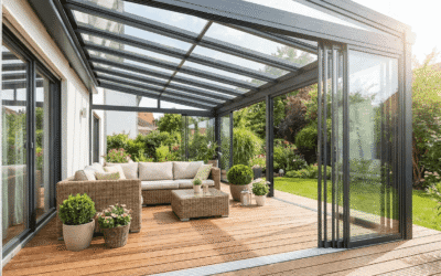 Glas-Schiebetüren für Terrassenüberdachungen in Heinsberg